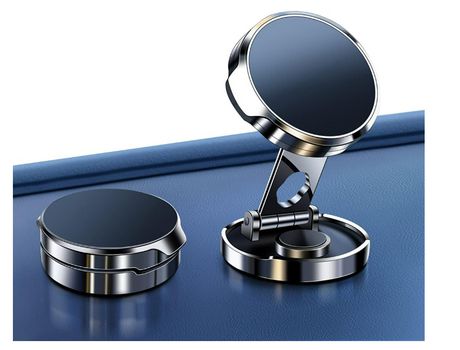 Soporte Teléfono Coche Rotación Un Segundo Compatible Gps Todos Los para Apple, Lg, Samsung Iphone BISBISOUS Negro