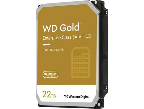 Disco Duro WESTERN DIGITAL Gold 3,5 22 TB