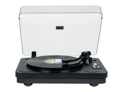 THOMSON Tt650Bt Tocadiscos De Vinilo Bluetooth Grabación Usb 2 Altavoces Negro