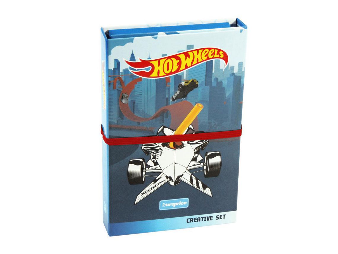 Libro HOT WHEELS Creative Set de Europrice (Portugués)