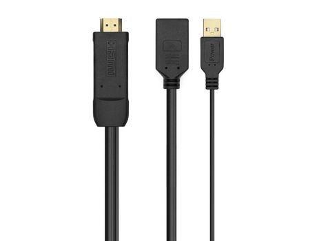 Adaptador HDMI a DisplayPort AISENS A122-0642 Negro