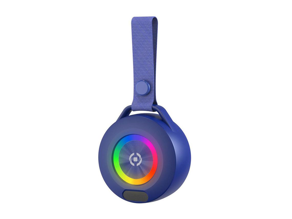 Cable USB CELLY LIGHTBEATBL Azul
