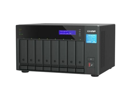 Almacenamiento en red en televisores QNAP-H874T-I7-32G negro