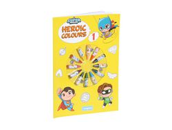 Libro DC Super Friends Heroic Colours 1 de Europrice (Portugués)