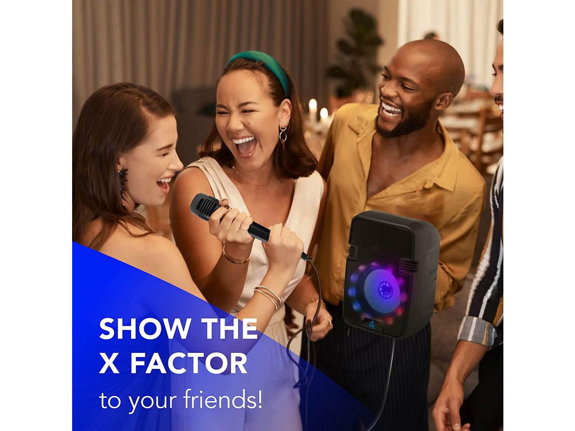 CELLULARLINE Altavoz Bluetooth Música Sonido Karaoke Universal Negro