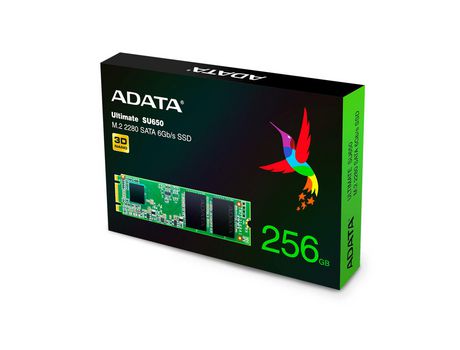 Disco Duro ADATA Ultimate SU650 256 GB SSD