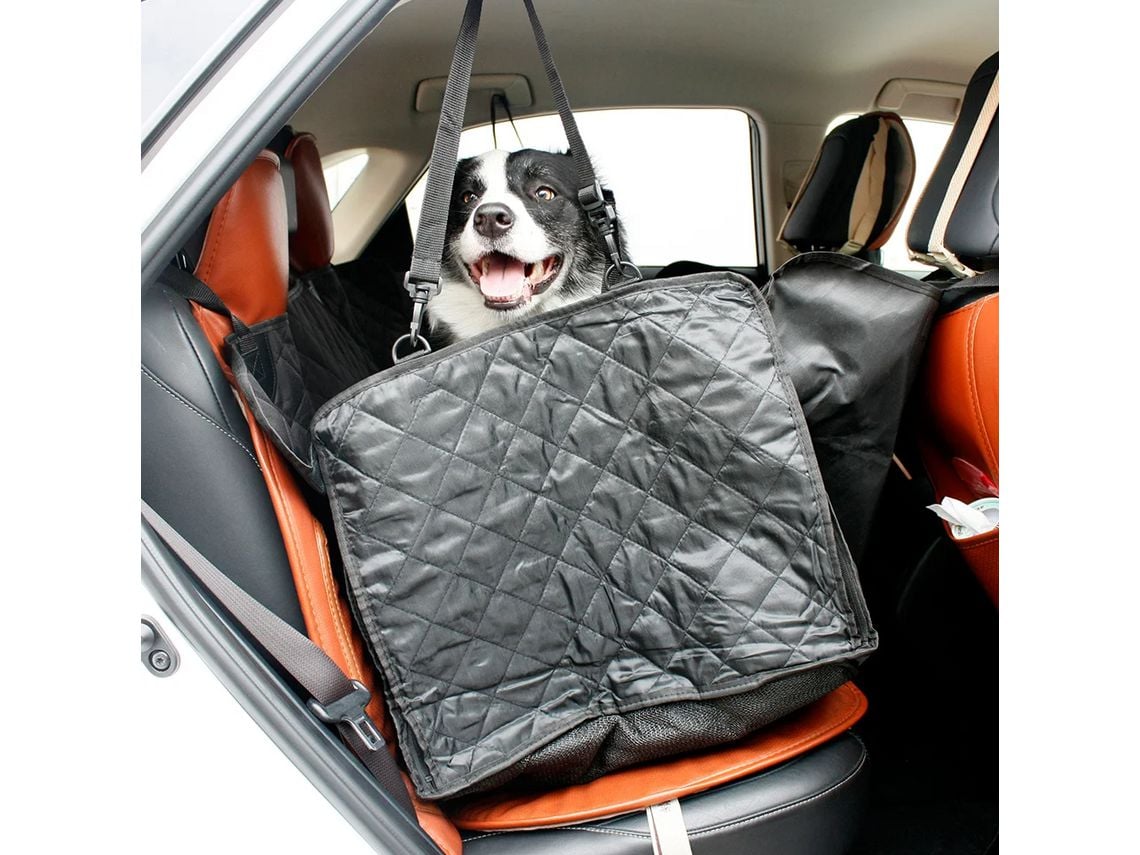 Funda coche perro alfombrilla asiento trasero de coche para mascota  cubierta impermeable resistente universal para suv turista transportar  viaje Básic SELEOK