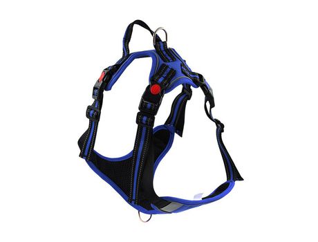 Arnés Perro 30CM Arnes Perro, Antitirones, para Perro Pequeño ARNES XS Azul SELEOK