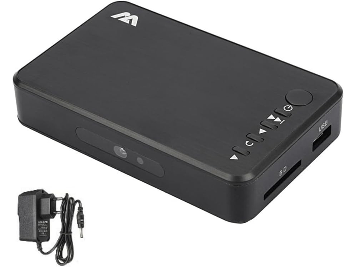 Reproductor De Vídeo 264 Con Salida Av/vga, Disco Duro Usb, Apto Para Retransmisiones/publicidad, Enchufe Europeo, 1 Unidad.