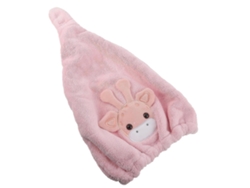 Toalla absorbente para secar el cabello con estampado de ciervos, de secado rápido, ideal para el baño femenino. Rosewell (1 juego)