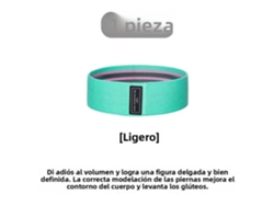 Juego de bandas de resistencia ideales para gimnasios, entrenamientos en casa y entrenamiento de resistencia. Mdug (verde).
