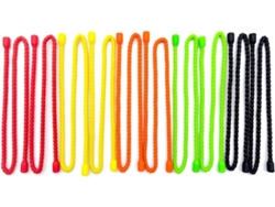 Juego de 10 bridas de silicona para cables, 45 cm, reutilizables, Gokoco (18 pulgadas)