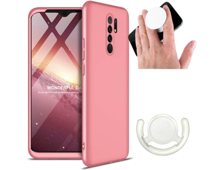 Carcasa, Soporte y Popsocket Xiaomi Redmi 9 Slim armor 360º