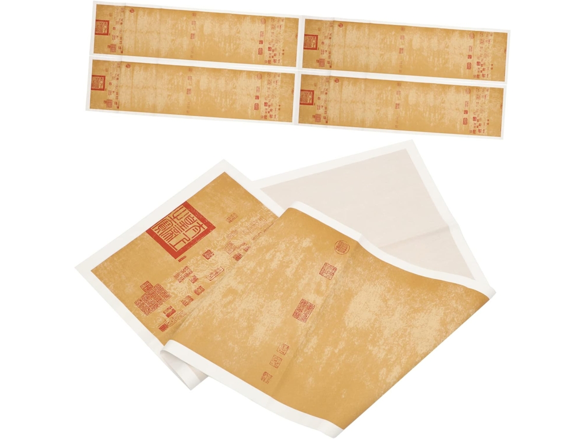 Hojas de papel Xuan chino vintage, gruesas y multifuncionales, ideales para caligrafía.