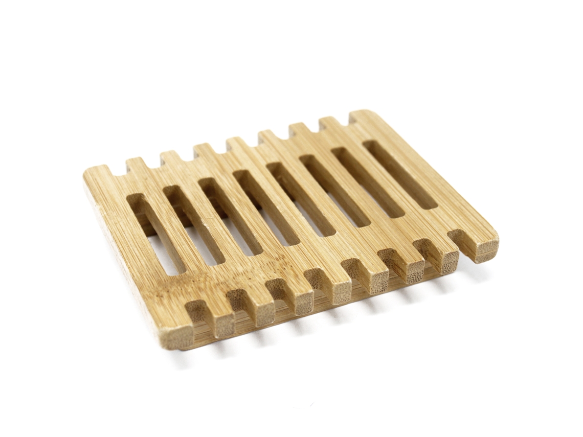 Jabonera Hemu Wood ANCIENT WISDOM Piano (10x8x2 cm)