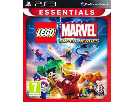 Lego Marvel Super Heroes (Essentials) (inglés/nórdico) /Ps3