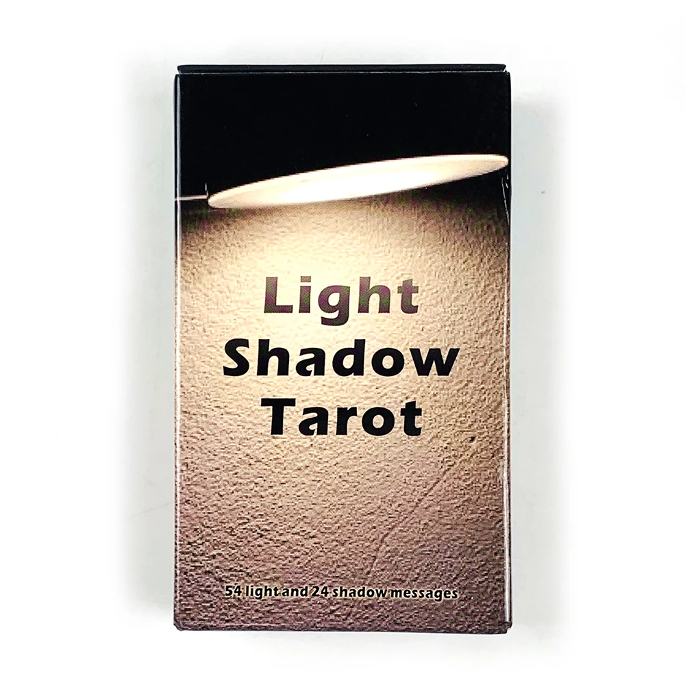 Nuevo Tarot Luz Y Sombra, 78 Cartas, Versión En Inglés, Oráculo De Cartas, Misterio, Juego De Mesa De Adivinación.