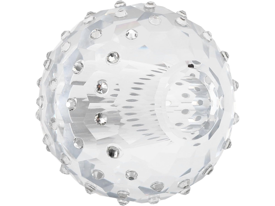 Portalápices Redondo De Cristal Transparente De 60 Mm, Portalápices Para Escritorio, Soporte Multiusos