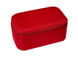 Bolsa de maquillaje portátil, viaje, organizador con cremallera, resistente al agua NEVEANCE