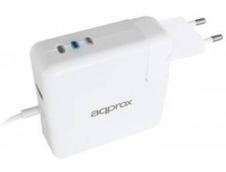 Carregador automatico APPROX para Apple Tipo L 45W / 65W / 85W - USB 5V 2.1A