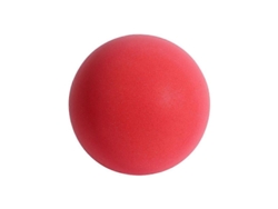 Balón De Baloncesto Silencioso De 21/24 Cm Para Entrenamiento En Interiores, Sin Ruido, Alta Elasticidad, Color Rojo, Reino Unido