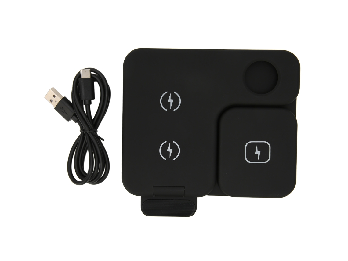 Cargador inalámbrico de 15 W con certificación Qi EOOCOO