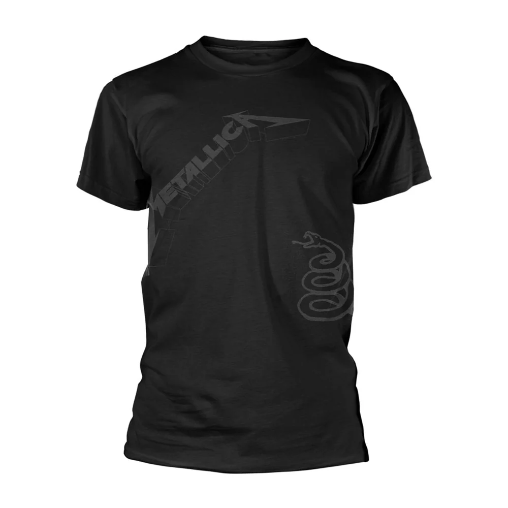 Rockinstone Metallica Black Album Tonal Camiseta Classic（m）