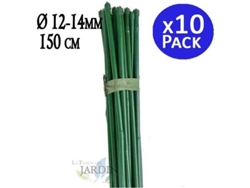Tutor Bambú Plastificado SUINGA (150 cm, 12-14 mm)