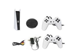 Consola de videojuegos GOKOCO Game Station 5 2025 con 200 juegos clásicos, 8 bits, GS5, consola de TV retro, consola portátil con cable USB y salida AV.