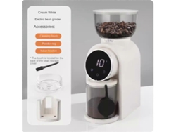 Molinillo de café eléctrico, molinillo de café italiano hecho a mano, máquina de café Lalamoli para uso doméstico