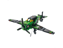 Avión de rescate de juguete desmontable 313 piezas BYM