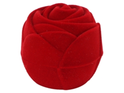 Joyero sencillo de estilo retro, práctico y elegante para proteger anillos. Ideal para regalar.
