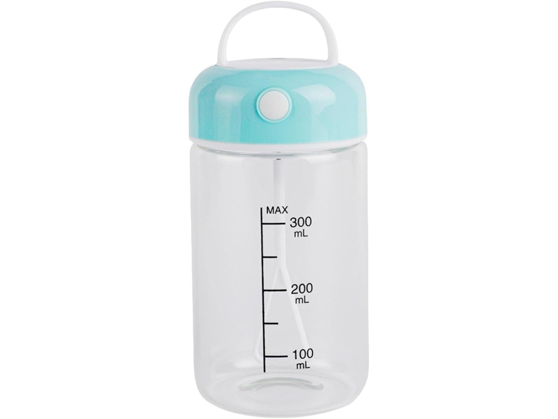 Vaso mezclador de 380 ml apto para alimentos, apto para leche de soja, leche en polvo, proteína en polvo, etc. Mdug (azul)