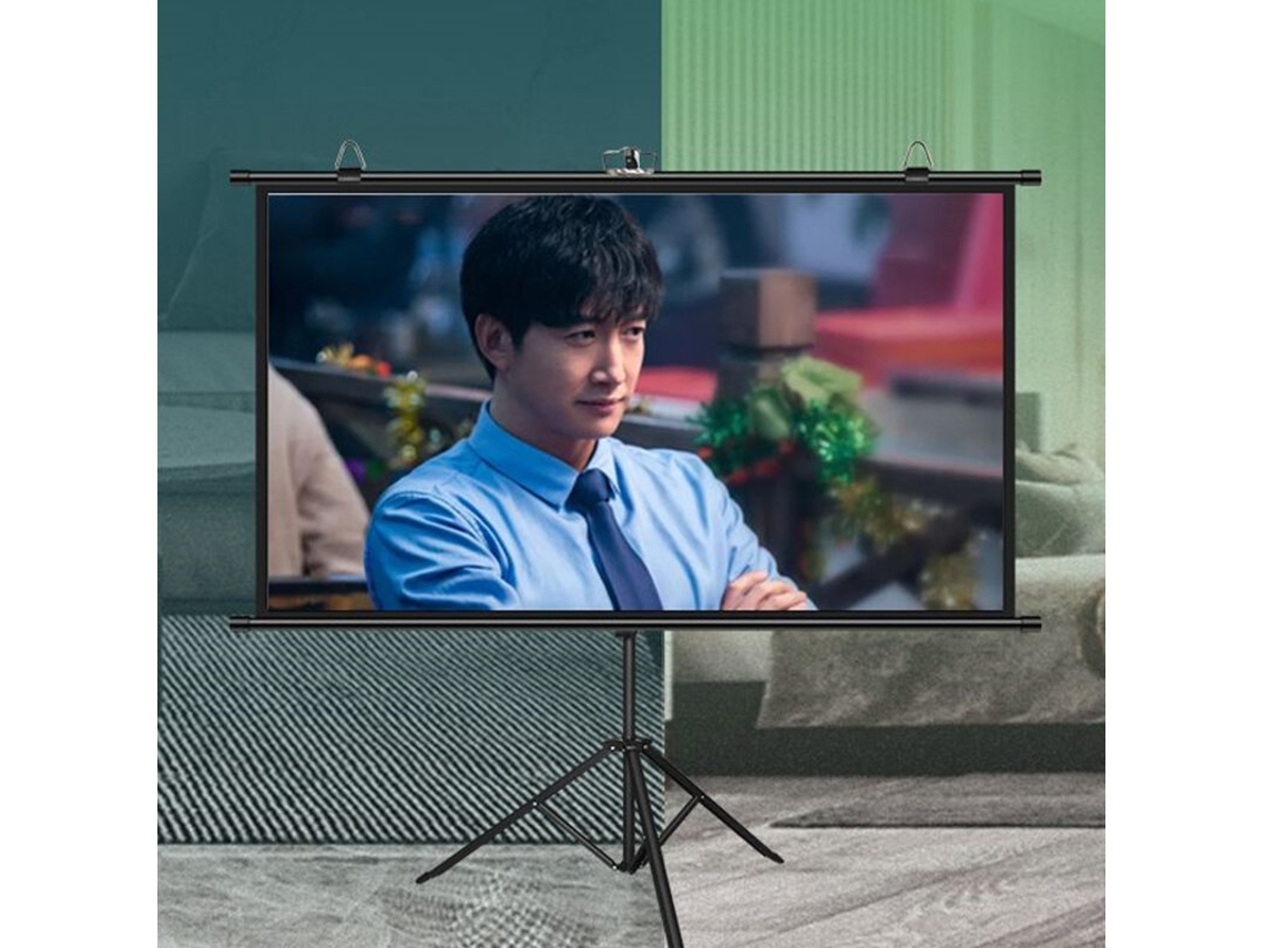 Pantalla de proyección portátil Blitzwolf BW VS12 con trípode, 60 pulgadas, MDUG (no aplicable)