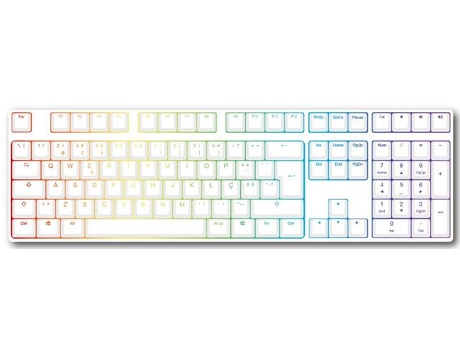 Conjunto de 109 Teclas DUCKY PBT Doubleshot Blanco ES