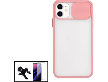 Kit Carcasa Slide Window iPhone SE 2022 PHONECARE Rosa