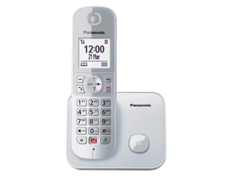 Teléfono Fijo PANASONIC KX-TH6851SP Plata