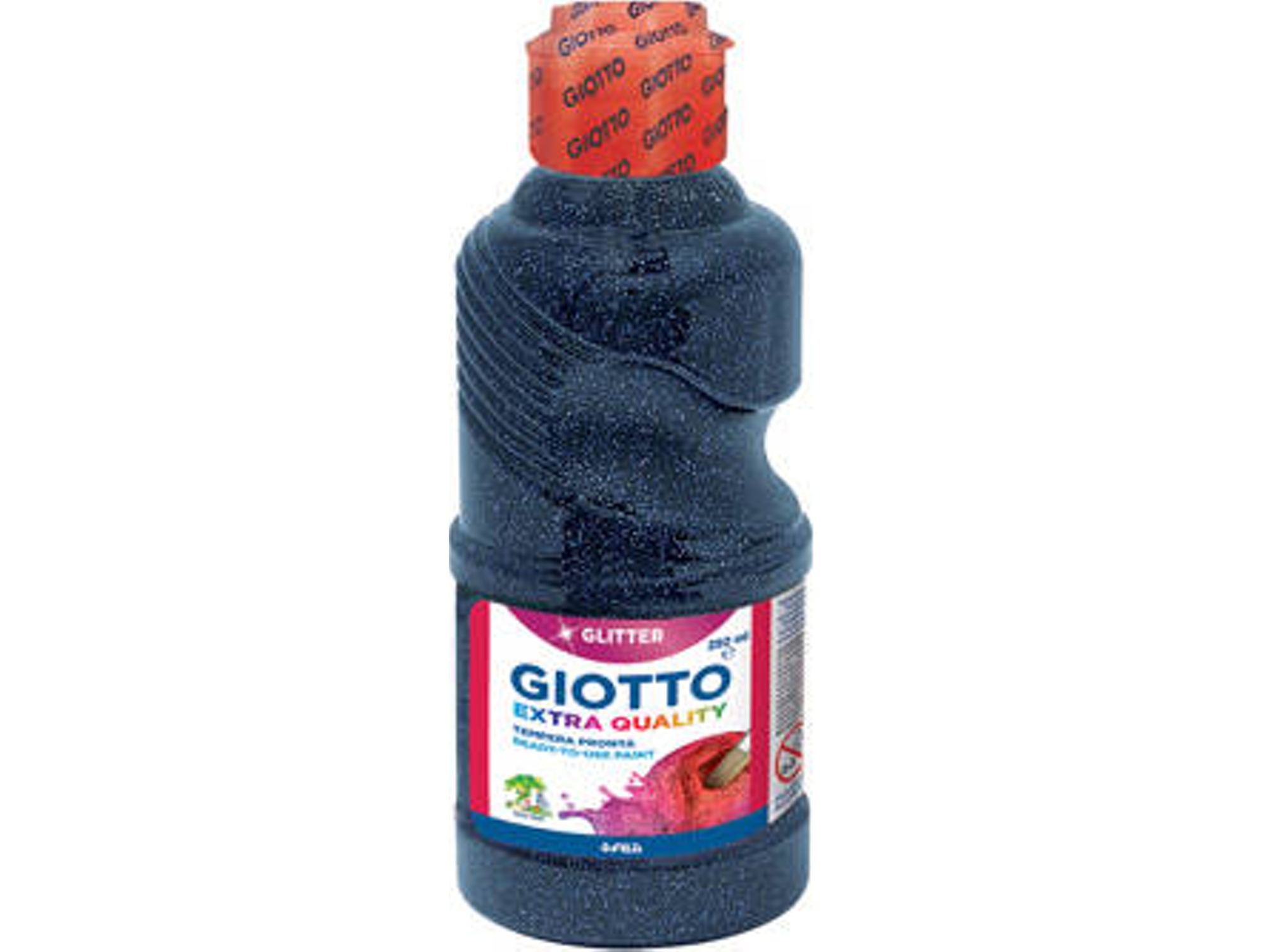 Pintura para Carteles Líquido GIOTTO Glitter Azul Oscuro (250ml)