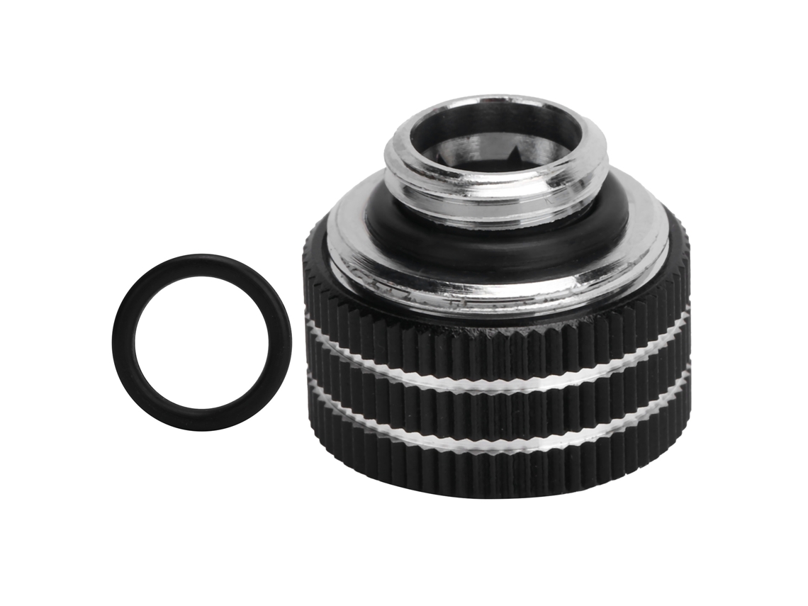 Conector De Tubería Rígido Para Refrigeración Líquida De Pc Hygknt14mm, Acero Bronce. Accesorio Informático.