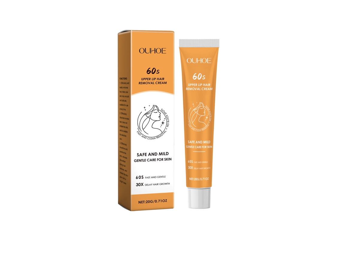 Crema depilatoria para cuerpo y rostro