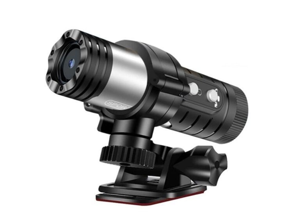 YEMAESRE Wifi 4K Uhd Impermeable Bicicleta Motocicleta Lente Gran Angular Cámara Deportiva Antivibración con App Control y Grabación