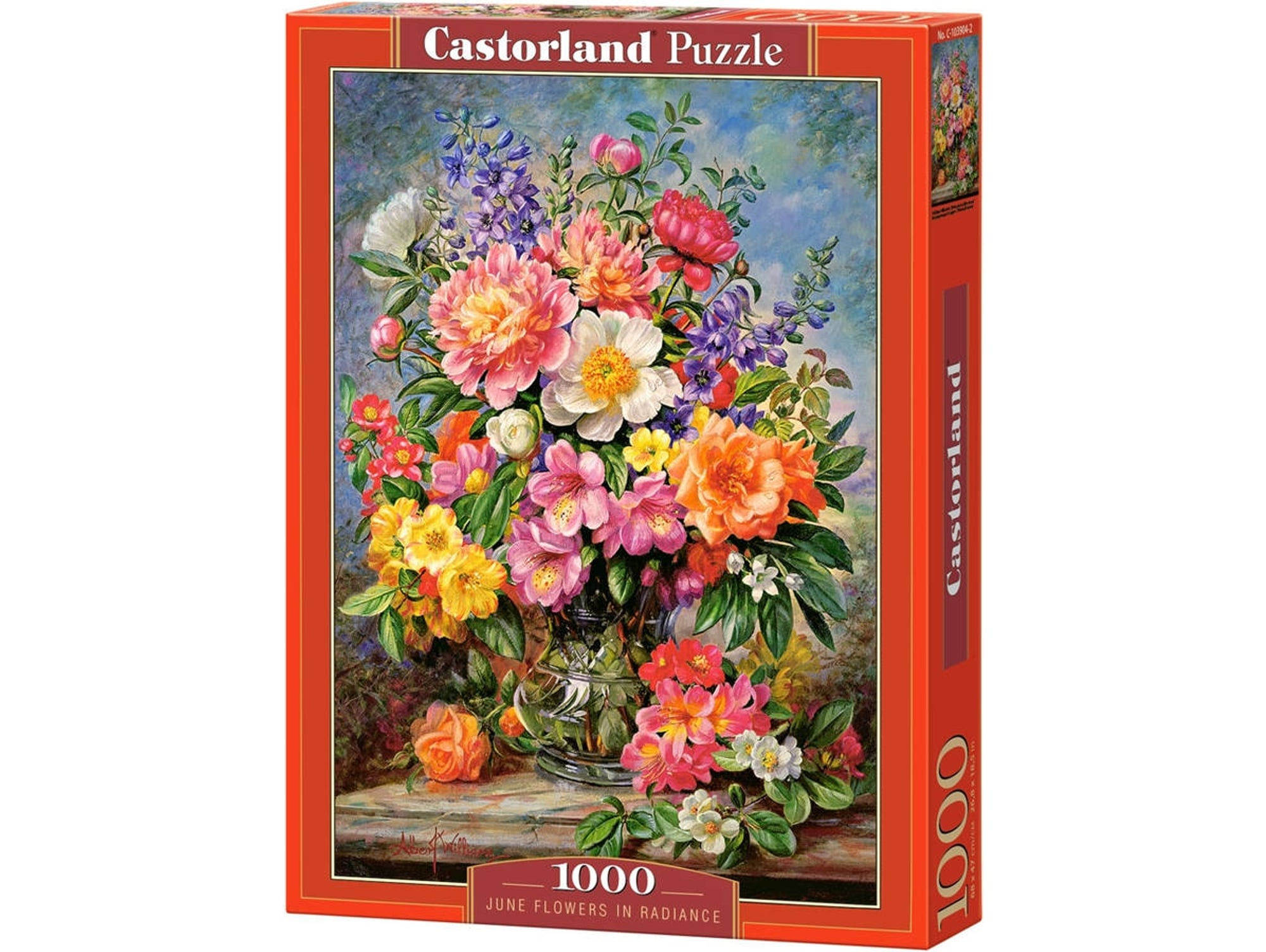 Puzzle CASTORLAND June Flowers in Radiance (1000 Piezas)