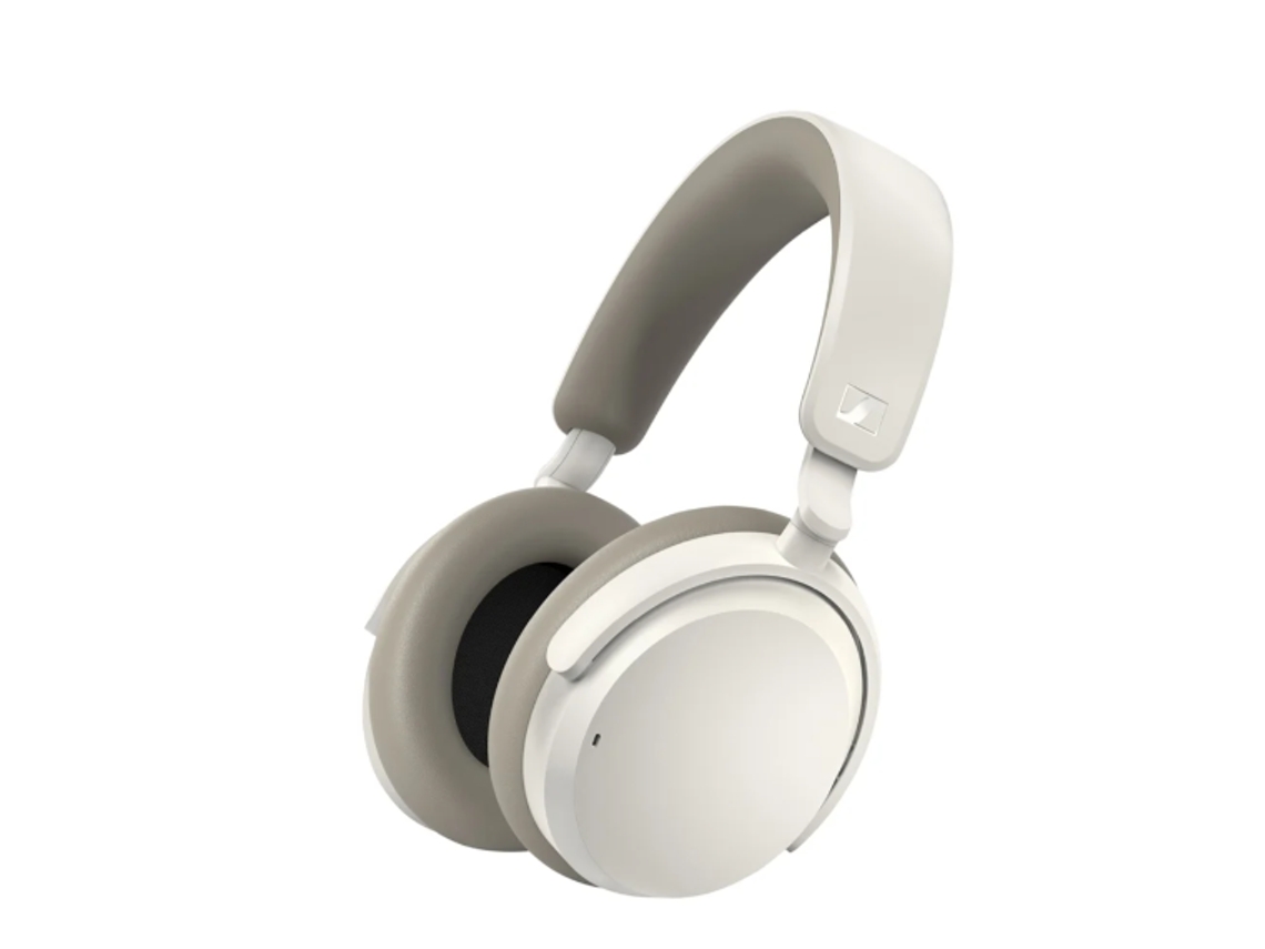 Auriculares Bluetooth SENNHEISER Accentum (Over Ear - Micrófono - Noise Cancelling - Blanco)