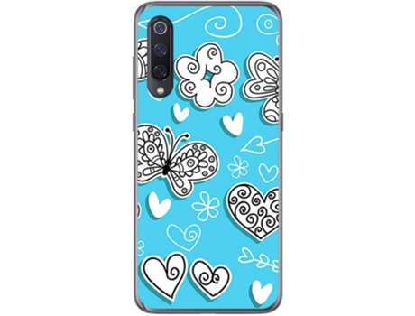 Carcasa Xiaomi Mi 9 TUMUNDOSMARTPHONE Mariposas Multicolor