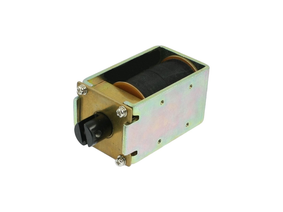 Motor de CC de 24 V y 5,3 A con movimiento lineal deslizante, imán de estructura abierta, carrera de 8 mm y fuerza CHABERLU