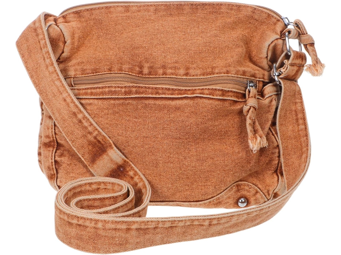Bolso Tote De Lona, Bolso De Hombro Informal Para Mujer Con Cremallera, Bolso Grande