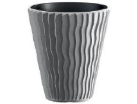 Maceta PROSPERPLAST Sandy (Gris - 29.7 x 29.7 x 33 cm)