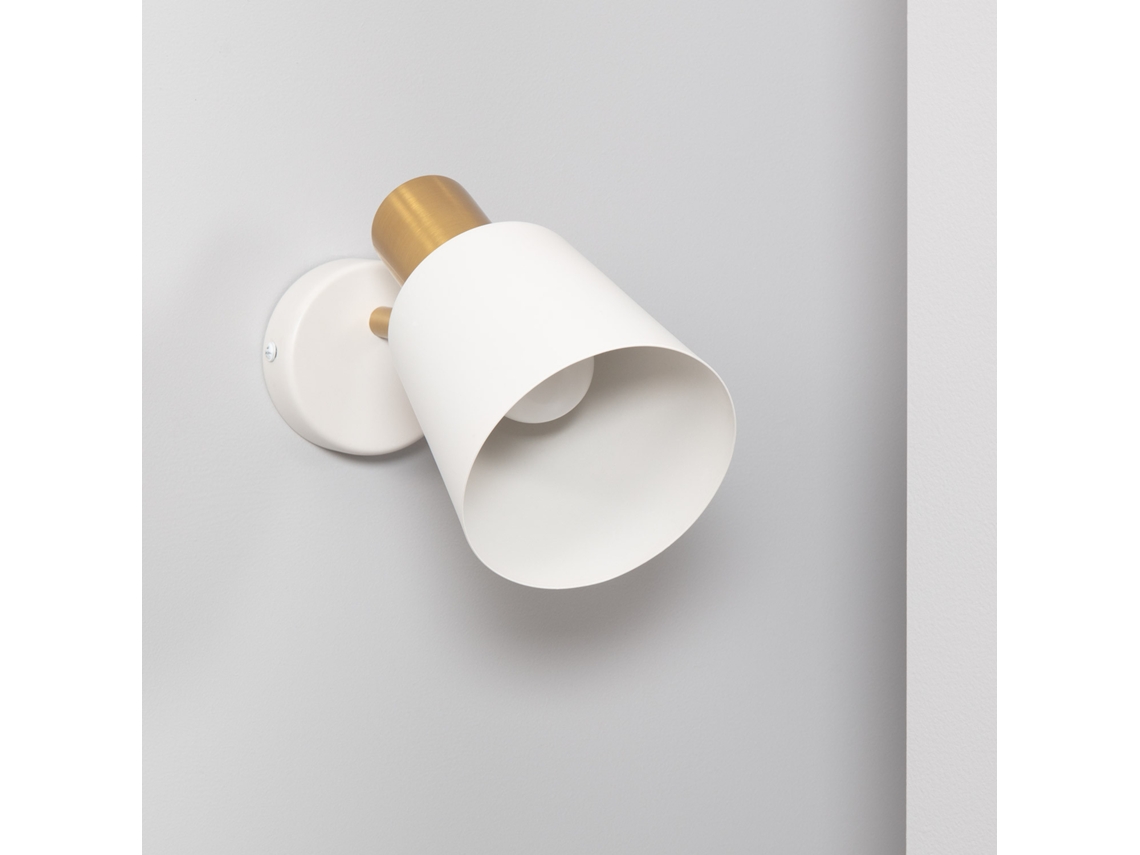 Lámpara de Pared LEDKIA (Blanco -  - 25 W - Metal)