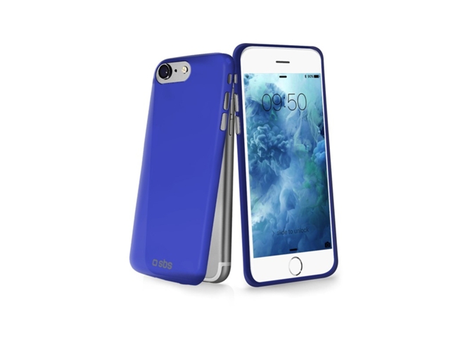 Carcasa SBS Extra-Slim iPhone 7, 8 azul