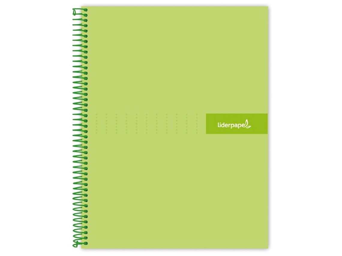 Cuaderno LIDERPAPEL Crafty Séries 90g/m² verde (A5)